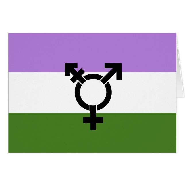 Drapeau de fierté genderqueer (Devant horizontal)