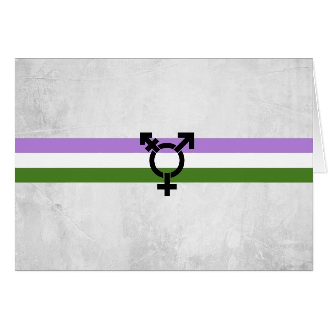 Drapeau de fierté genderqueer (Devant horizontal)