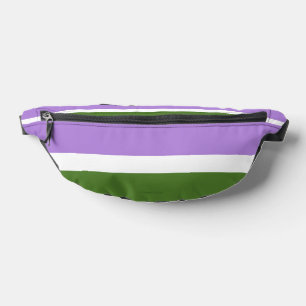 Drapeau de fierté genderqueer de SlipperyJoe lavan