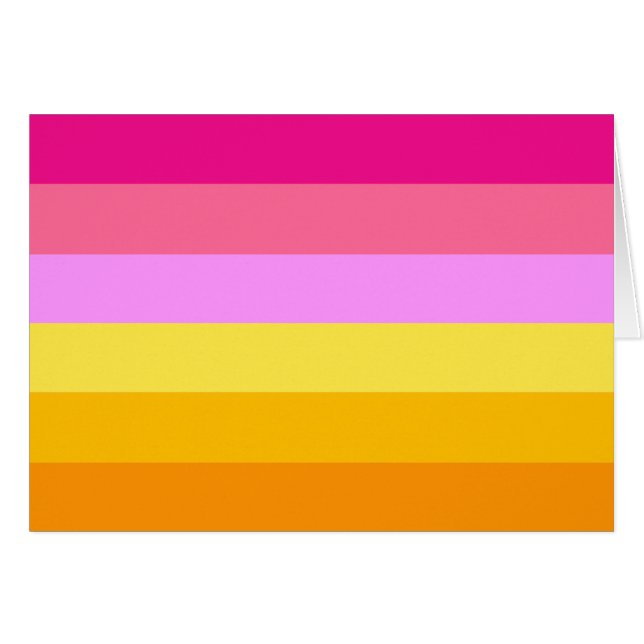 Drapeau de fierté lesbienne (Aube) (Devant horizontal)
