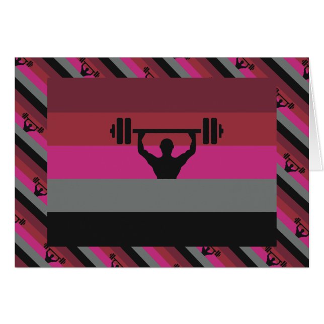 DRAPEAU DE FIERTE MUSCULAIRE (Devant horizontal)