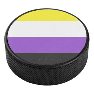 Drapeau de fierté non binaire de SlipperyJoe's jau