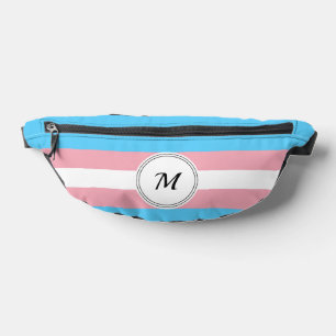 Drapeau de fierté transgenre avec une initiale per