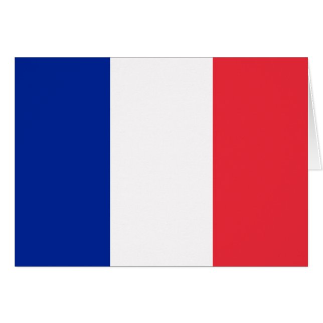 Drapeau de France (Devant horizontal)