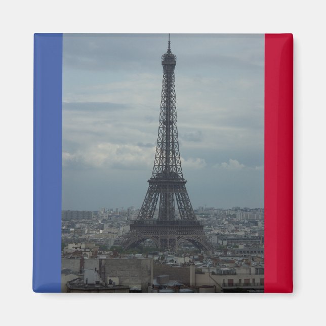 Drapeau de France Magnet (Devant)
