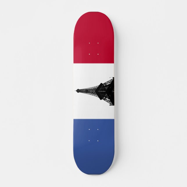 Drapeau de France Skateboard (Devant)
