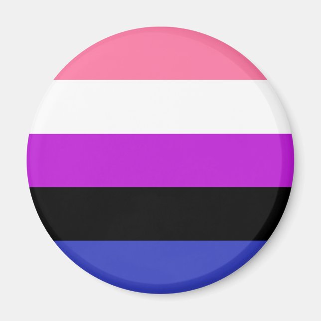Drapeau de genre LGBT Magnet (Devant)