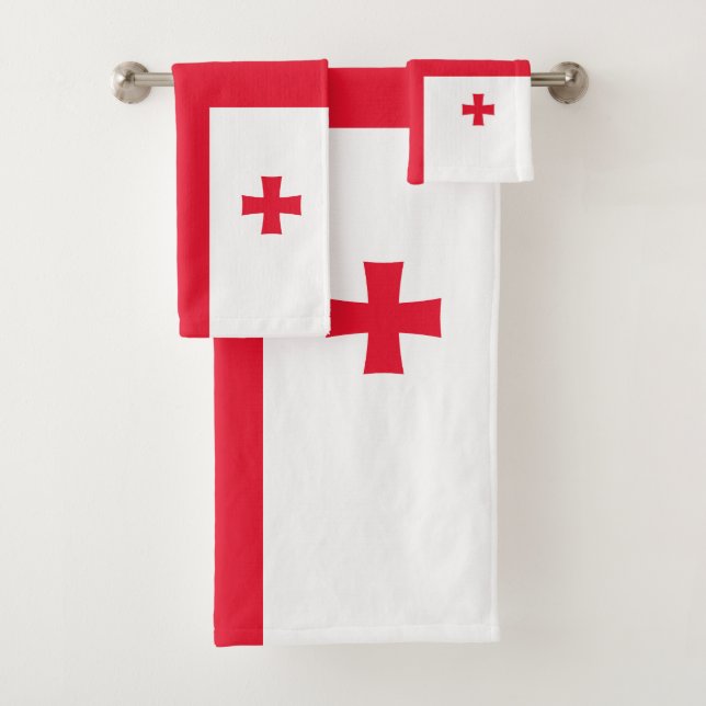 Drapeau de Géorgie (En situation)