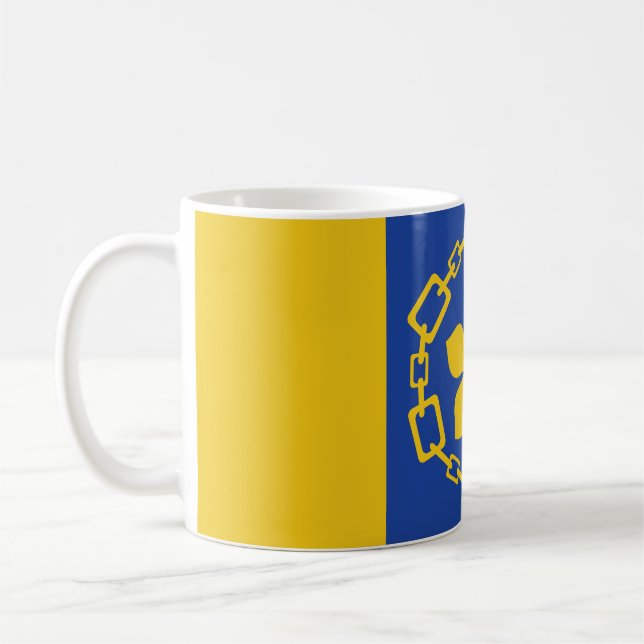 Drapeau de Hamilton, Ontario Café Mug (Gauche)