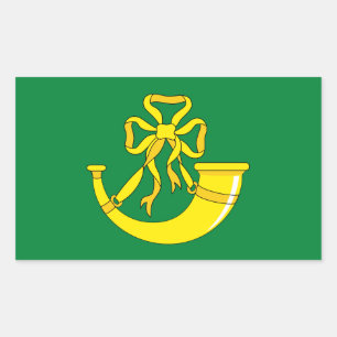 Drapeau de Huntingdonshire Sticker rectangulaire