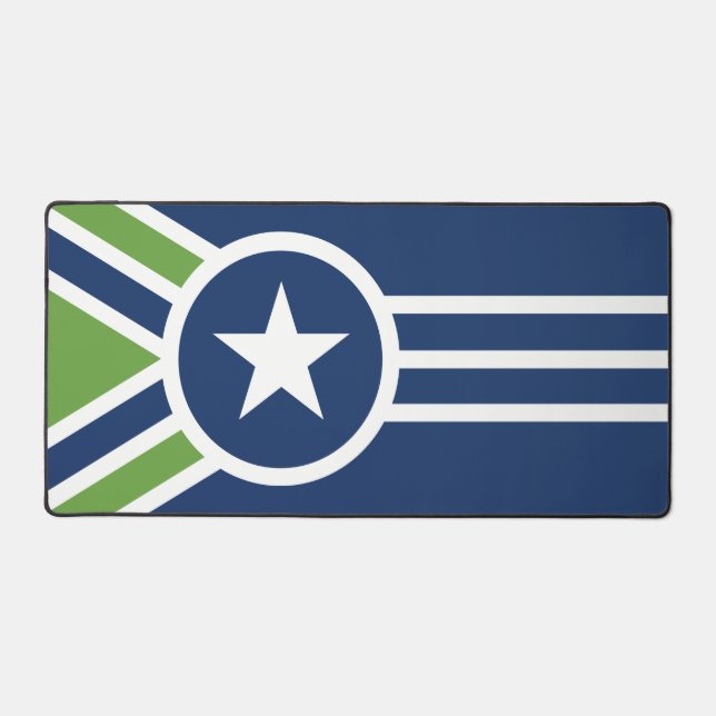 Drapeau de Jackson, Tennessee (Recto)