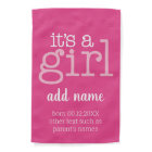 C'est une fille - Moderne, rose lunatique et paste