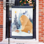 Drapeau de jardin de vacances pour chien PEACE Cho