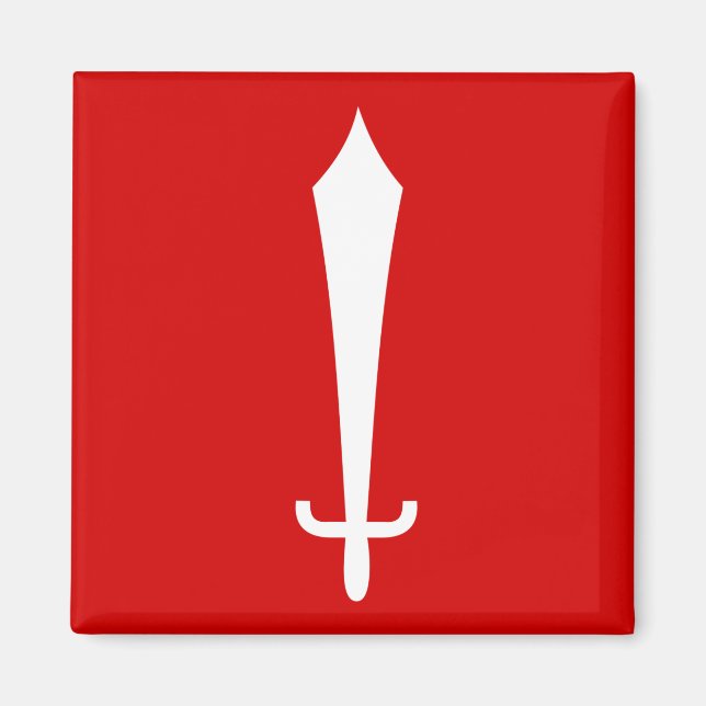 Drapeau de Katmandou, Népal Magnet (Devant)