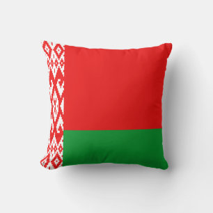 Drapeau de la Biélorussie x Coussin du drapeau