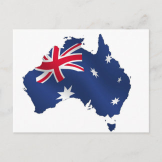 Drapeau de la carte Aussie