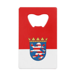 Drapeau de la carte de crédit Hesse