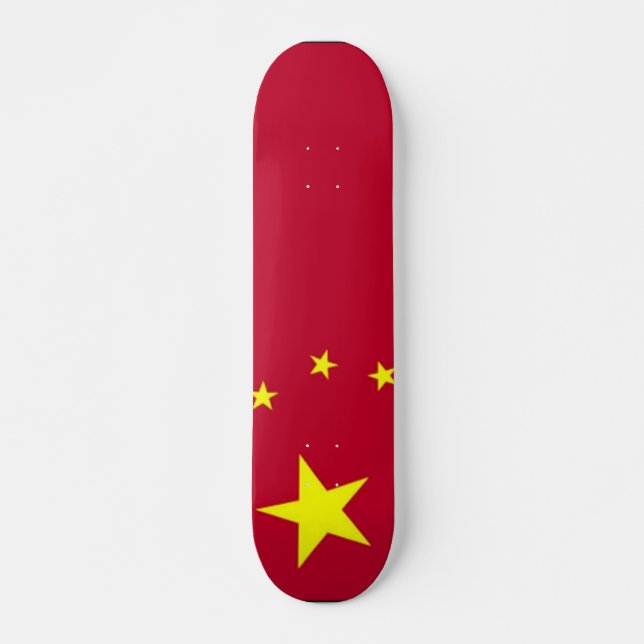 Drapeau de la Chine Skateboard (Devant)