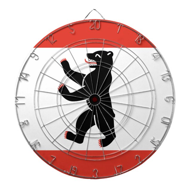 Drapeau de la Cible de flechettes de Berlin (Devant)