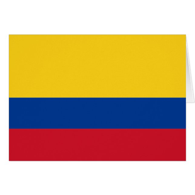 Drapeau de la Colombie (Devant Horizontal)
