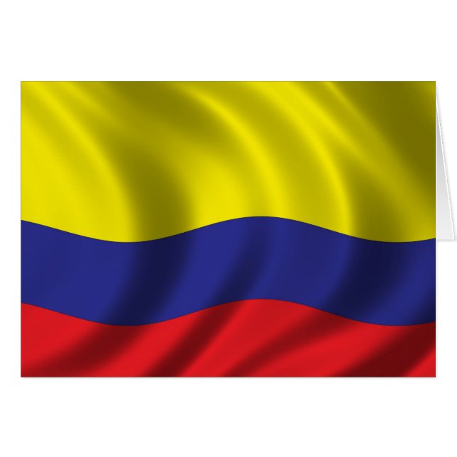 Drapeau de la Colombie (Devant horizontal)