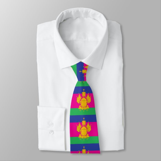 Drapeau de la Cravate du kraï de Krasnodar (Attaché)