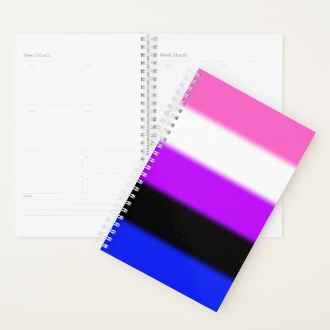 Drapeau de la Fierté Genderfluide (Devant avec enveloppe)