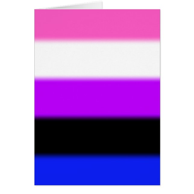 Drapeau de la Fierté Genderfluide (Devant)