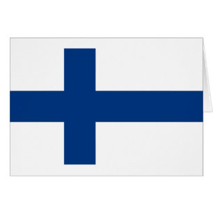 Drapeau de la Finlande