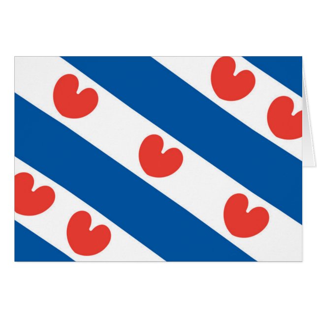 Drapeau de la Frise (Devant horizontal)