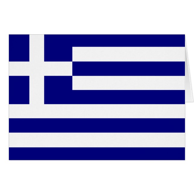 Drapeau de la Grèce (Devant horizontal)