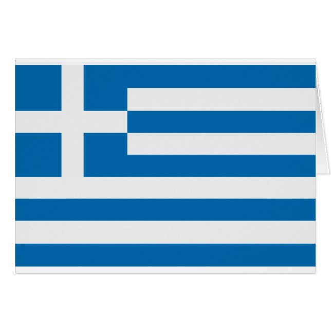 Drapeau de la Grèce (Devant horizontal)