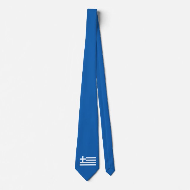 Drapeau de la Grèce Cravate (Devant)
