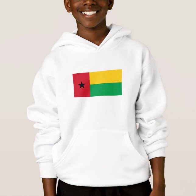 Drapeau de la Guinée Bissau (Devant)