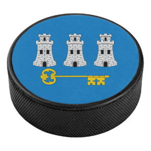Drapeau de La Havane, Cuba Hockey Puck