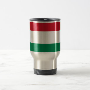 Drapeau de la Hongrie Voyage / Mug Commuter