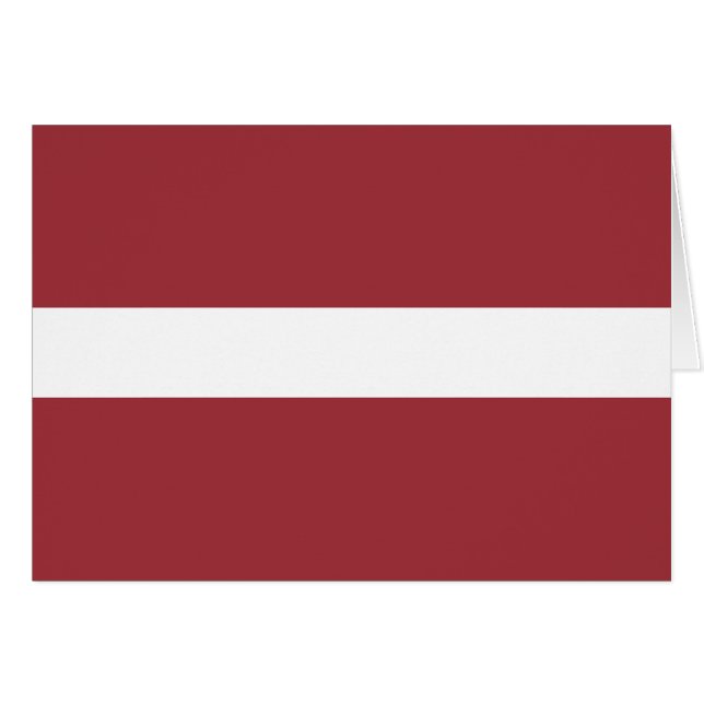 Drapeau de la Lettonie (Devant Horizontal)