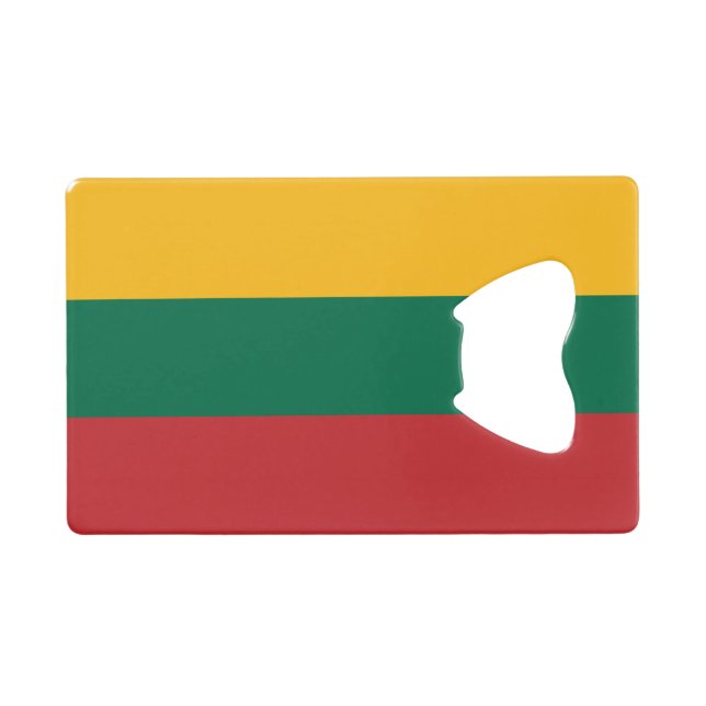 Drapeau de la Lituanie (Devant (Horizontal))