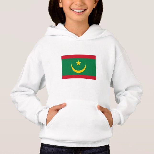 Drapeau de la Mauritanie (Devant)