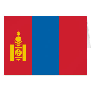Drapeau de la Mongolie