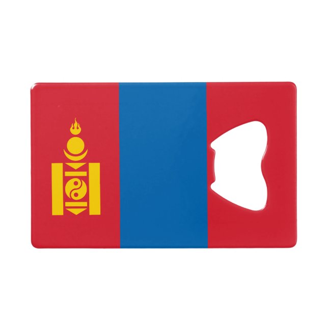 Drapeau de la Mongolie (Dos Horizontal)