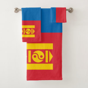 Drapeau de la Mongolie
