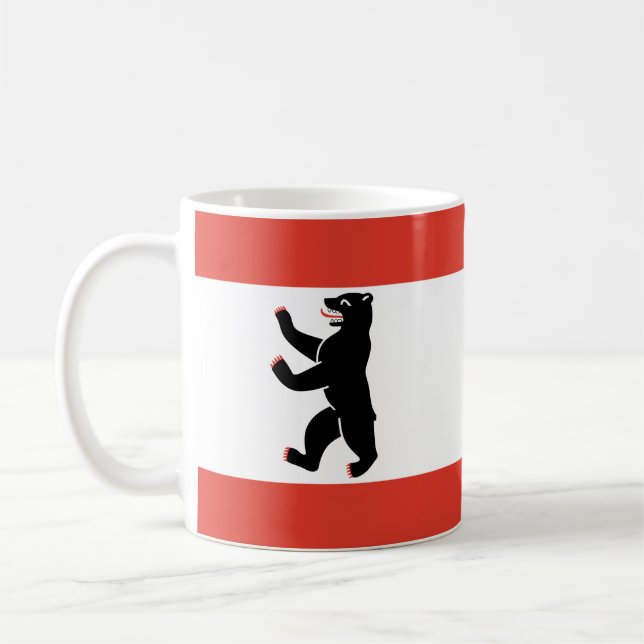 Drapeau de la Mug de café de Berlin (Gauche)