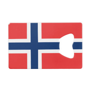 Drapeau de la Norvège Carte de crédit Ouverture