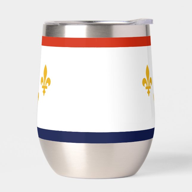 Drapeau de la Nouvelle-Orléans, Louisiane Wham-O F (Gauche)