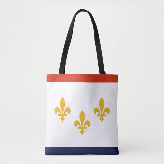 Drapeau de la Nouvelle-Orléans, Sac fourre-tout Lo (Devant)