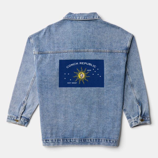 Drapeau de la République de Conch, Drapeau de Key  (Verso)