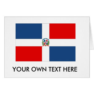 Drapeau de la République Dominicaine