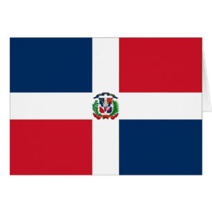 Drapeau de la République Dominicaine