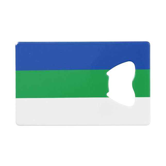 Drapeau de la République Komi (Devant (Horizontal))